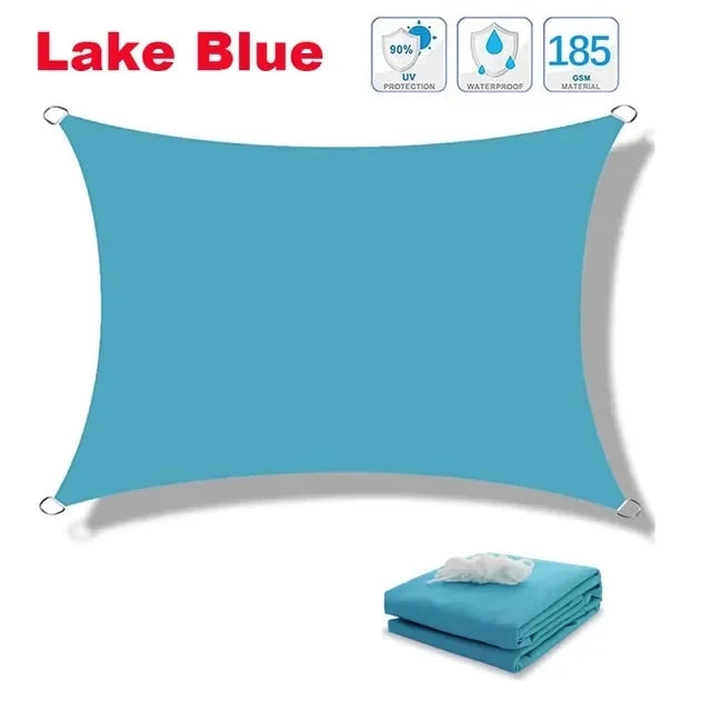 Waterproof Rectangle Shade Sail - UV Resistant
