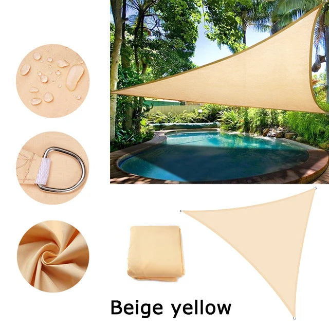 Triangle Waterproof Shade Sail 5m x 5m x 5m