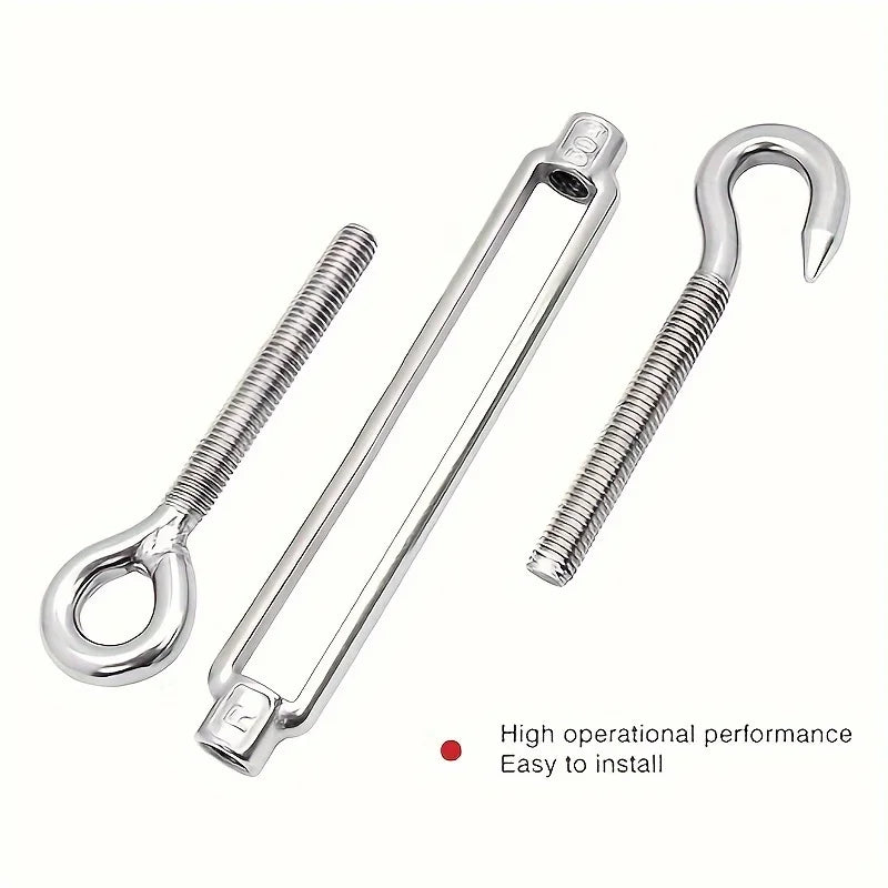 Stainless Steel Eyelet Fasteners For Shade Sail (Pack of 4)