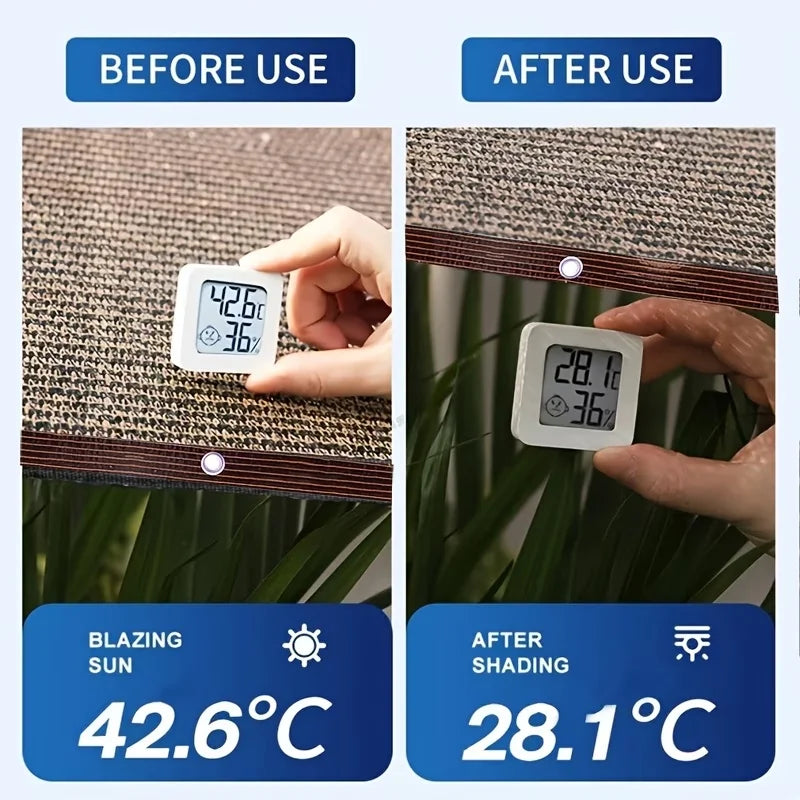 Garden Shade Net 90% UV Block - Grommeted