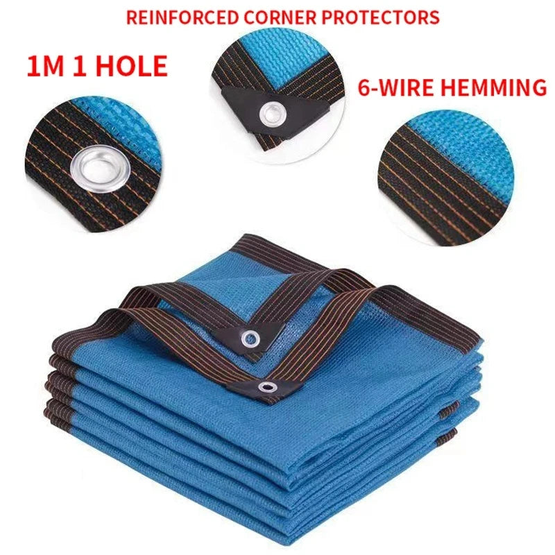 HDPE Sun Shade Net 75% UV Block For Garden