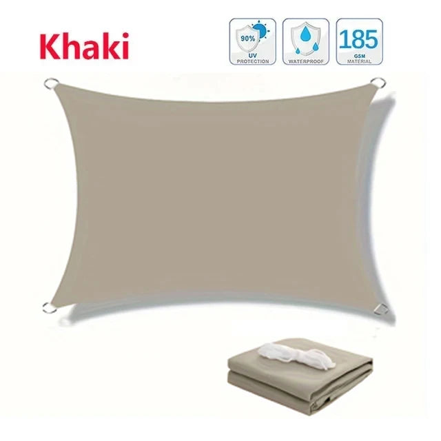 Waterproof Rectangle Shade Sail - UV Resistant