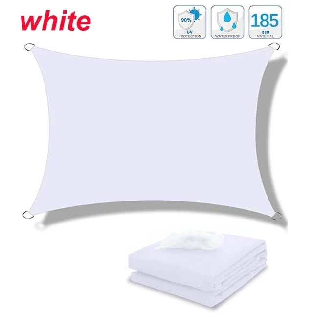 Waterproof Rectangle Shade Sail - UV Resistant