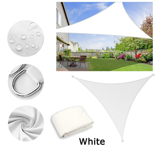 Triangle Waterproof Shade Sail 5m x 5m x 5m