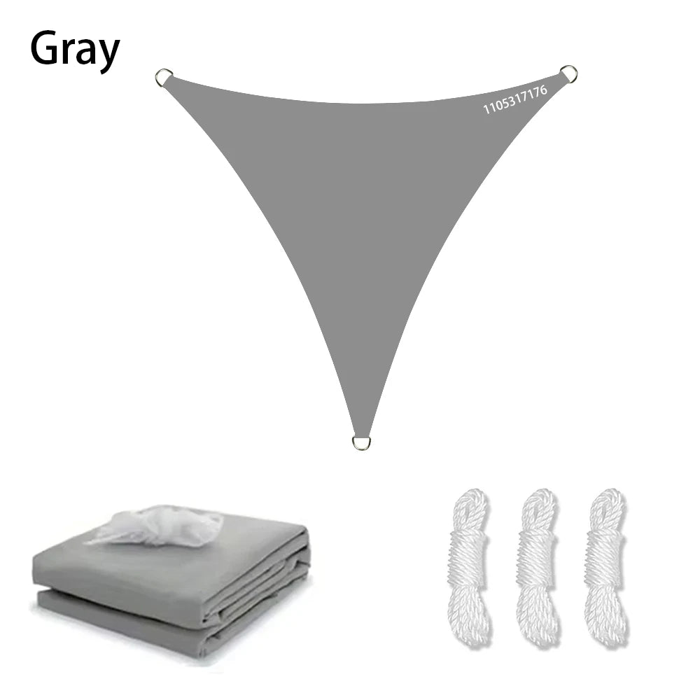 Triangle Waterproof Shade Sail - UV Block