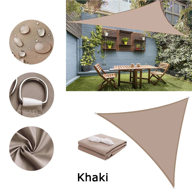 Triangle Waterproof Shade Sail 5m x 5m x 5m