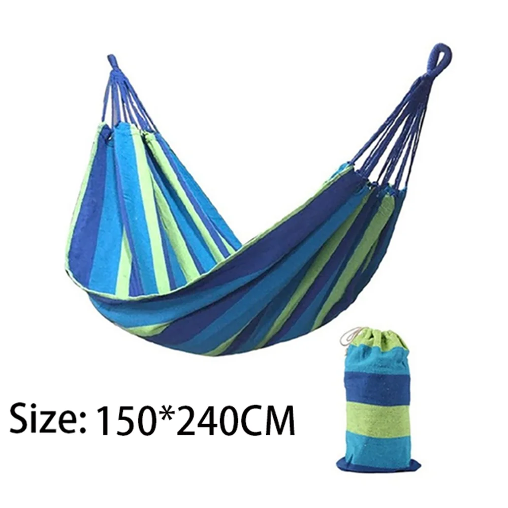 Double Cotton Hammock 2 Person With Tree Straps