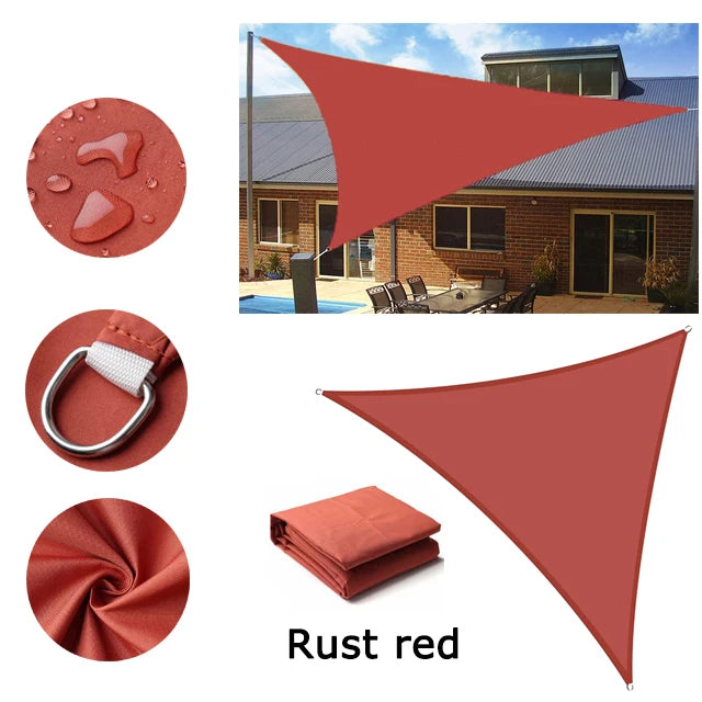 Triangle Waterproof Shade Sail 5m x 5m x 5m