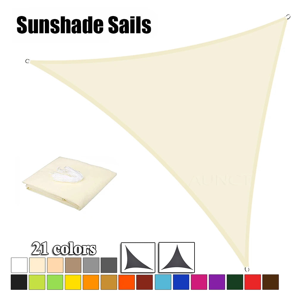 Triangle Waterproof Shade Sail 5m x 5m x 5m