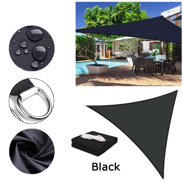 Triangle Waterproof Shade Sail 5m x 5m x 5m