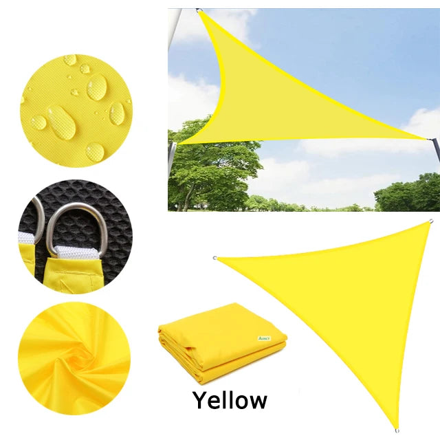 Triangle Waterproof Shade Sail 5m x 5m x 5m