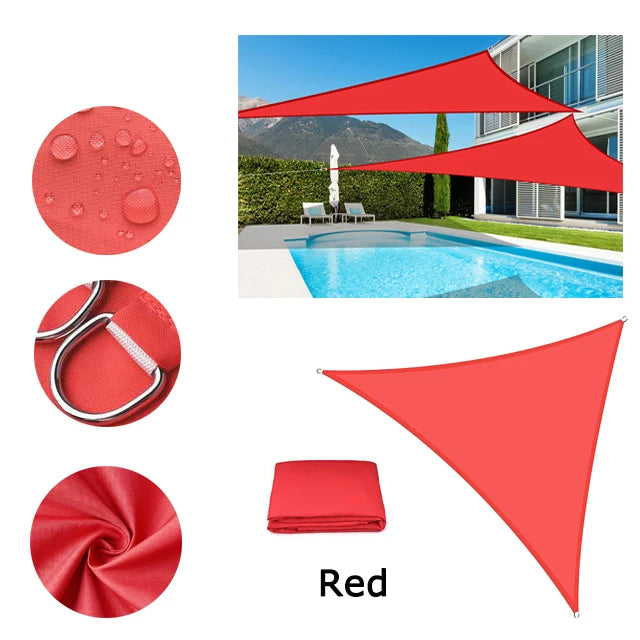 Triangle Waterproof Shade Sail 5m x 5m x 5m
