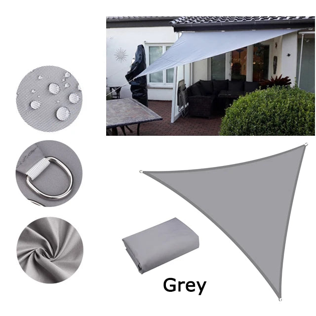 Triangle Waterproof Shade Sail 5m x 5m x 5m