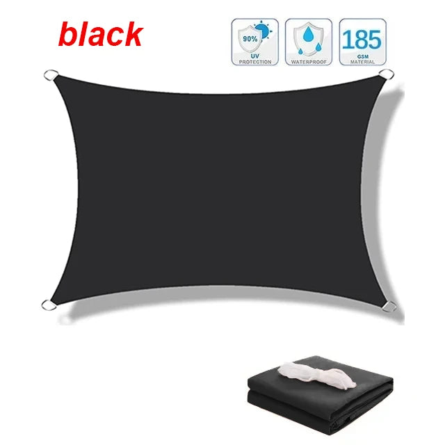 Waterproof Rectangle Shade Sail - UV Resistant
