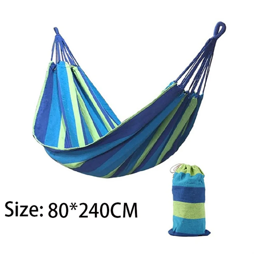 Double Cotton Hammock 2 Person With Tree Straps
