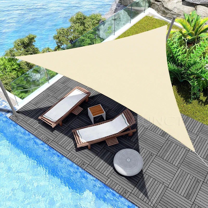 Triangle Waterproof Shade Sail 5m x 5m x 5m