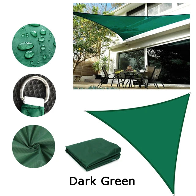 Triangle Waterproof Shade Sail 5m x 5m x 5m