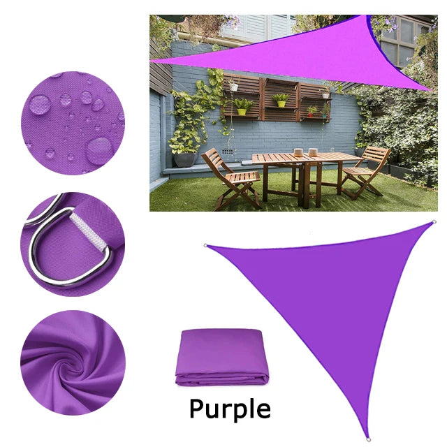 Triangle Waterproof Shade Sail 5m x 5m x 5m